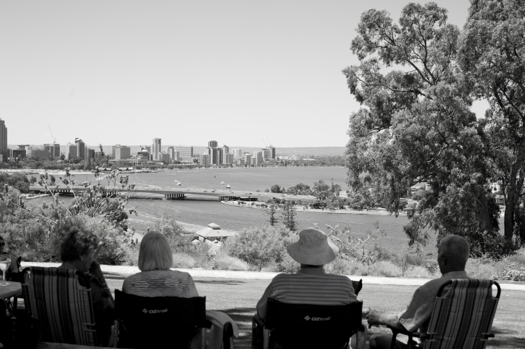 Enjoy family time. This photo is looking from Kings Park in Perth, Australia, my home town!